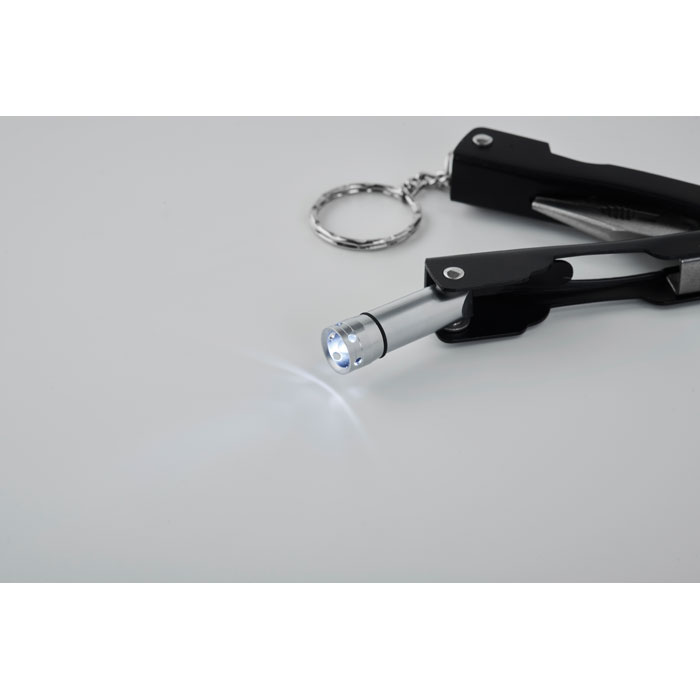 Navaja AYUDA Multiusos Linterna Acero Inoxidable 10 Funciones - Navajas personalizadas - Regalo Promocional Personalizado - imagen 7