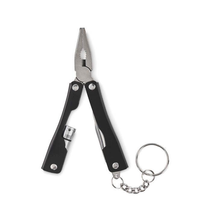 Navaja AYUDA Multiusos Linterna Acero Inoxidable 10 Funciones - Navajas personalizadas - Regalo Promocional Personalizado - imagen 4
