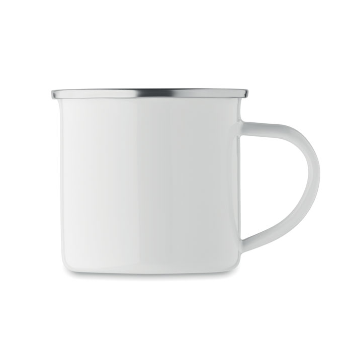 Taza PLATEADO S Vintage Esmalte Metal Sublimación 200ml - Tazas y vasos personalizados - Regalo Promocional Personalizado - vista alternativa