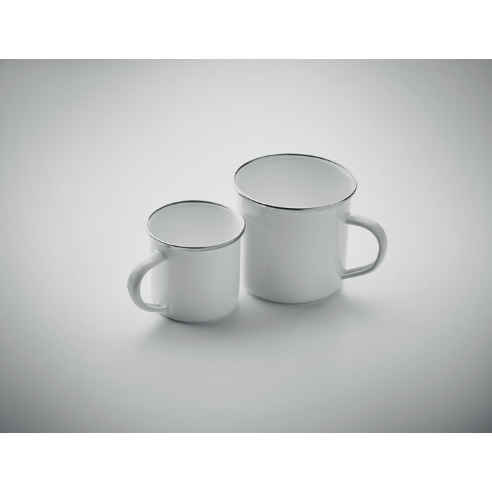 Taza PLATEADO S Vintage Esmalte Metal Sublimación 200ml - Tazas y vasos personalizados - Regalo Promocional Personalizado - imagen 7
