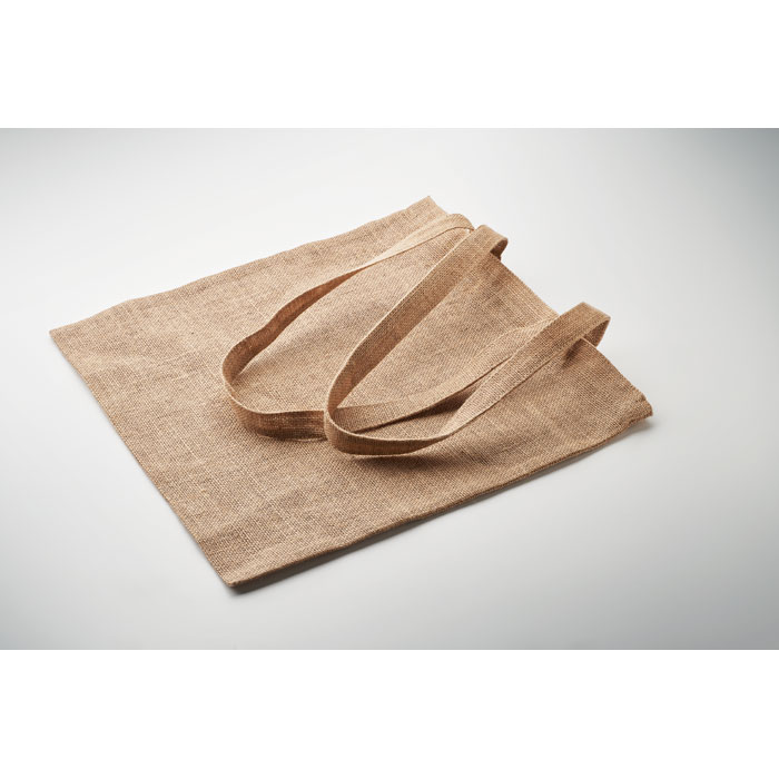 Bolsa ZOLANG Yute Natural Asas Largas Compra Sostenible - Bolsas personalizadas - Regalo Promocional Personalizado - imagen 5