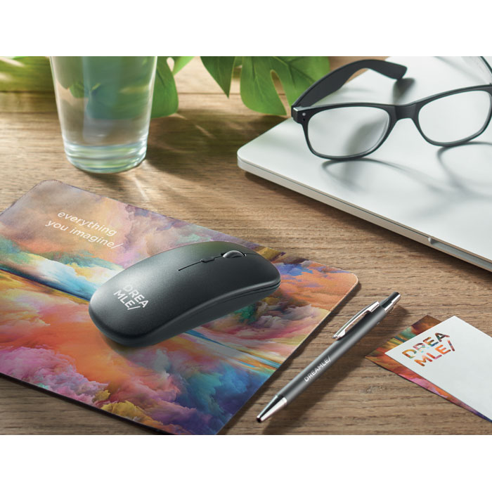 CURVY C Ratón óptico recargable ABS - Tecnología - Regalo Promocional Personalizado - imagen 5