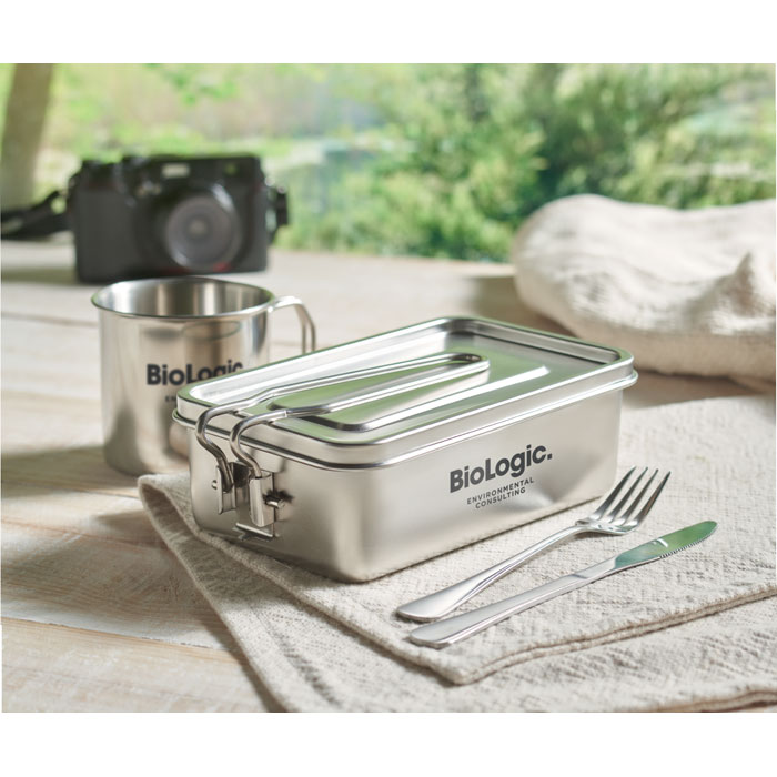 TAMELUNCH Fiambrera de acero inoxidable - Hogar - Regalo Promocional Personalizado - imagen 5