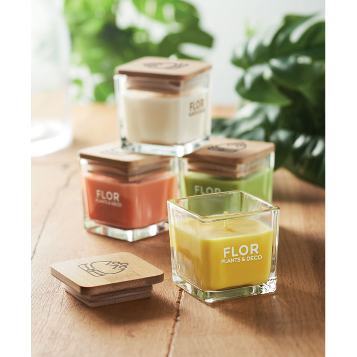 PILA Vela perfumada cuadrada 50gr - Velas personalizadas - Regalo Promocional Personalizado - imagen 9