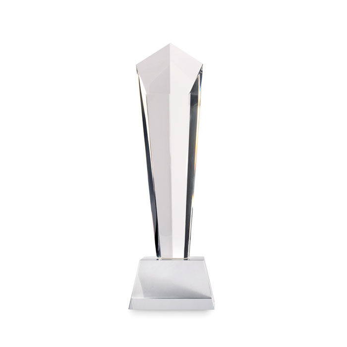 DIAWARD Trofeo de cristal con caja - Trofeos - Regalo Promocional Personalizado - imagen 3
