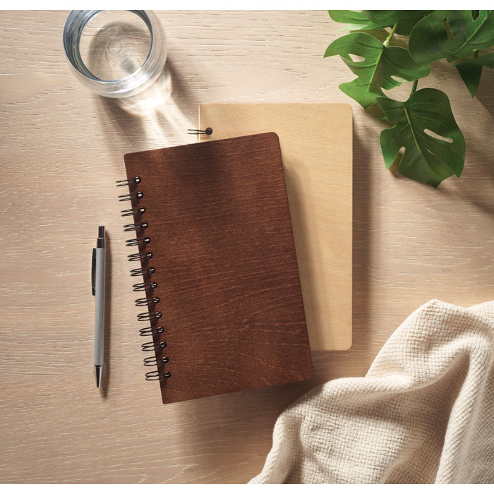 SAVAGE Libreta A5 Abedul GROWBOOK™ - Oficina - Regalo Promocional Personalizado - imagen 5