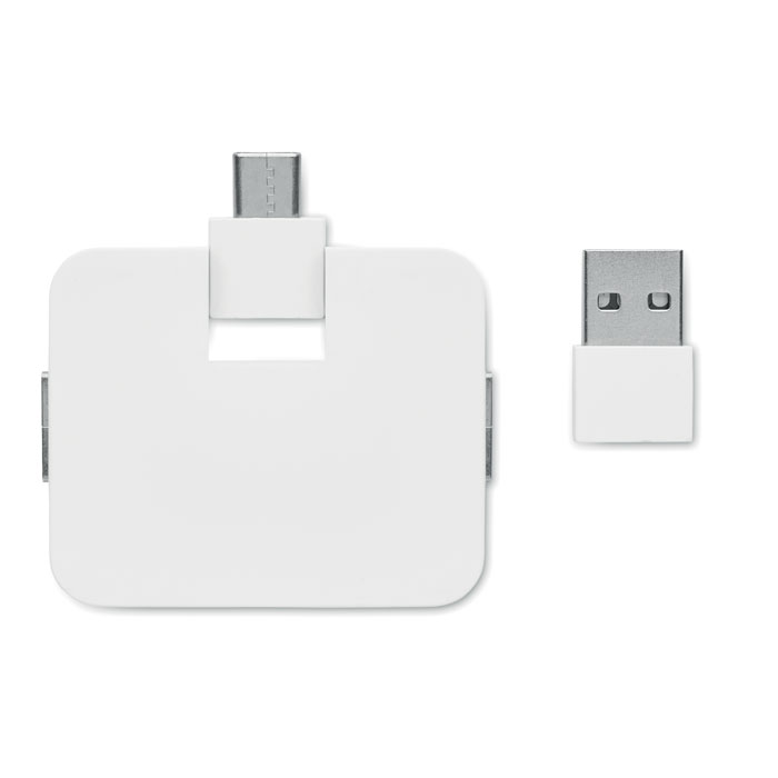 SQUARE-C Hub 4 puertos - Tecnología - Regalo Promocional Personalizado - imagen 11