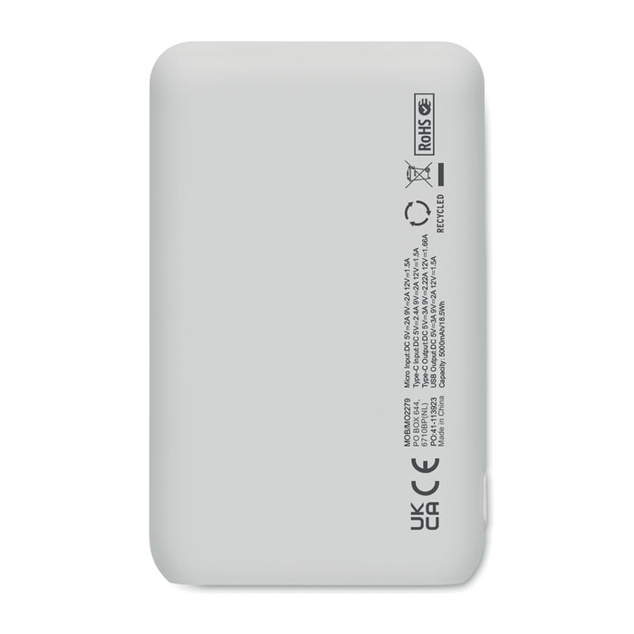 POWER52C Powerbank 5000mAh 20W - Tecnología - Regalo Promocional Personalizado - imagen 11