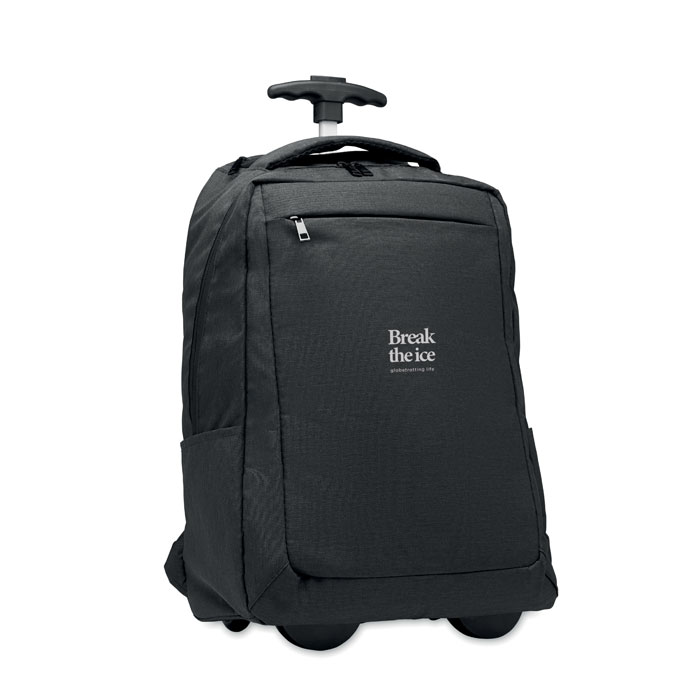 DALVIK Mochila trolley RPET 600D - Mochilas personalizadas - Regalo Promocional Personalizado - vista alternativa