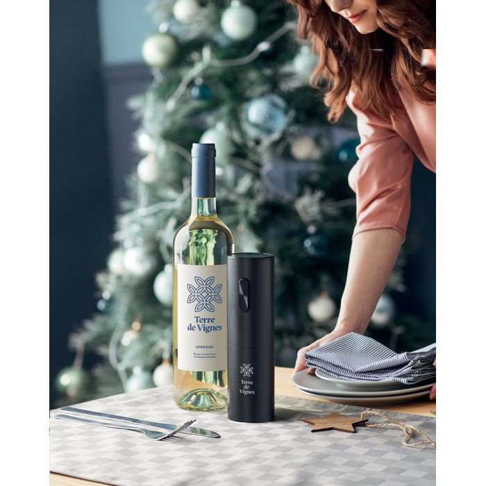 VINO Abridor eléctrico de botellas - Hogar - Regalo Promocional Personalizado - imagen 7
