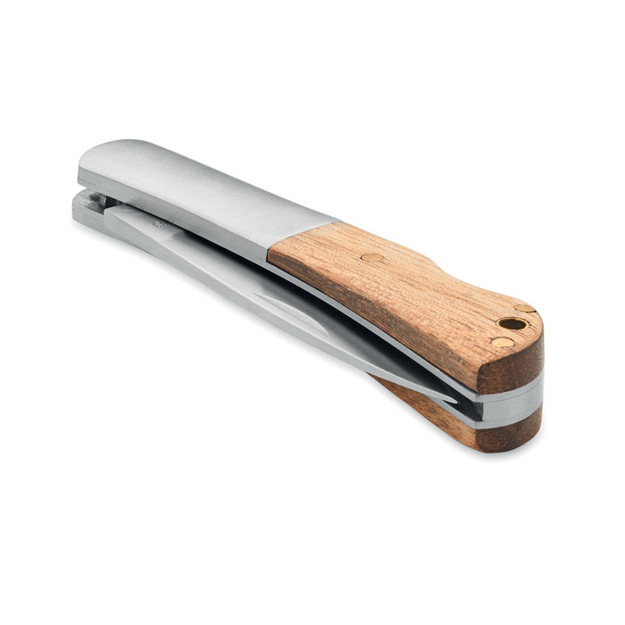 SKARP Cuchillo plegable de acacia - Navajas personalizadas - Regalo Promocional Personalizado - imagen 3