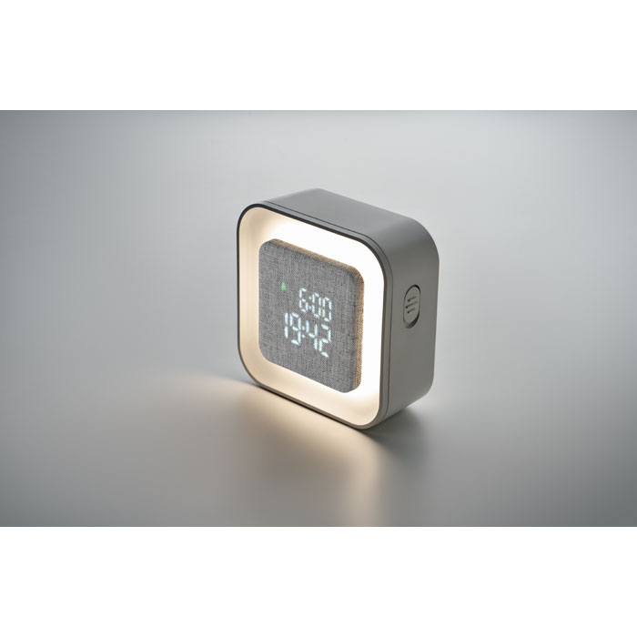 LUCE Despertador ABS reciclado/PET - Tecnología - Regalo Promocional Personalizado - imagen 5