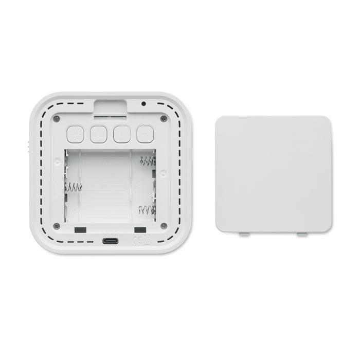 LUCE Despertador ABS reciclado/PET - Tecnología - Regalo Promocional Personalizado - imagen 8