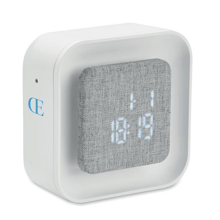LUCE Despertador ABS reciclado/PET - Tecnología - Regalo Promocional Personalizado - imagen 4