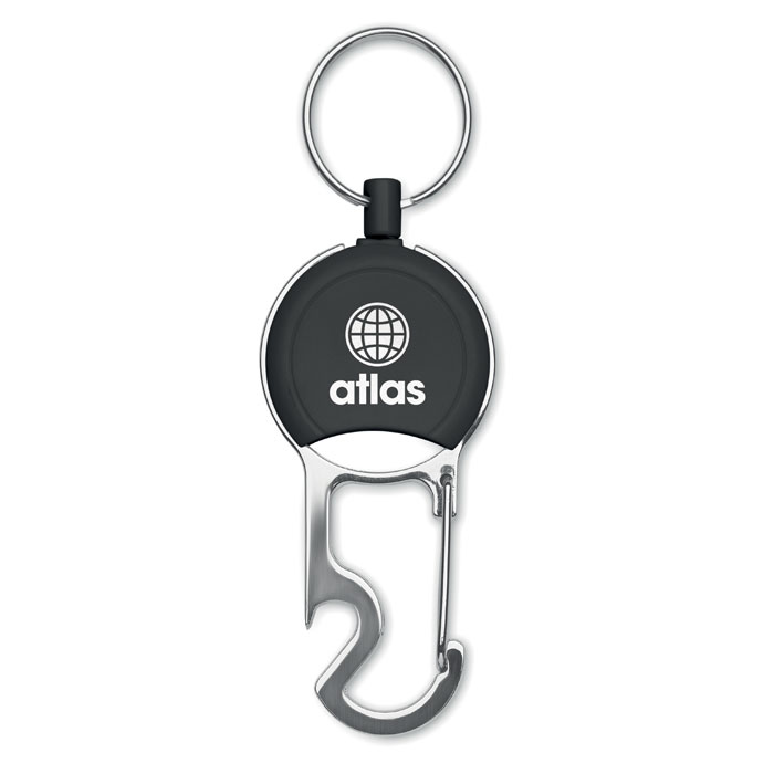 PULRIC Portacredenciales retráctil - Lanyards y Pulseras - Regalo Promocional Personalizado - imagen 5