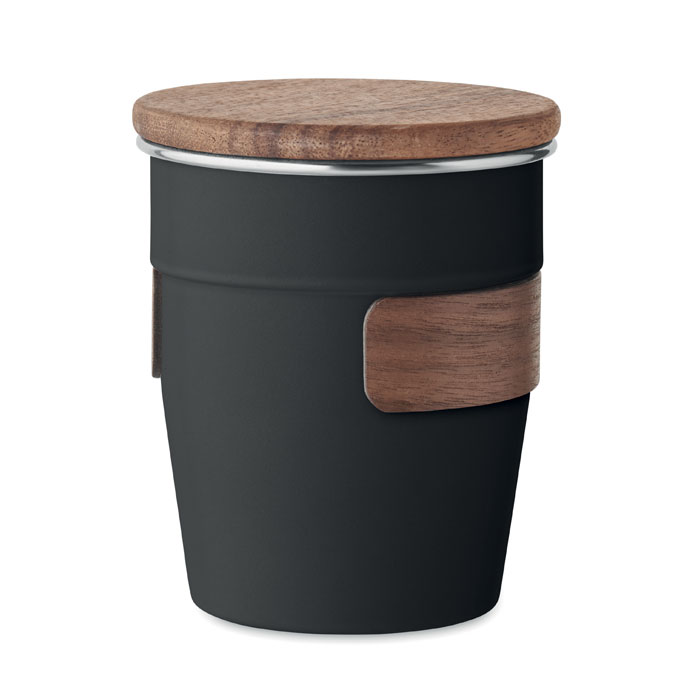 WALNUT Vaso de pared simple 350 ml - Tazas y vasos personalizados - Regalo Promocional Personalizado - imagen 3