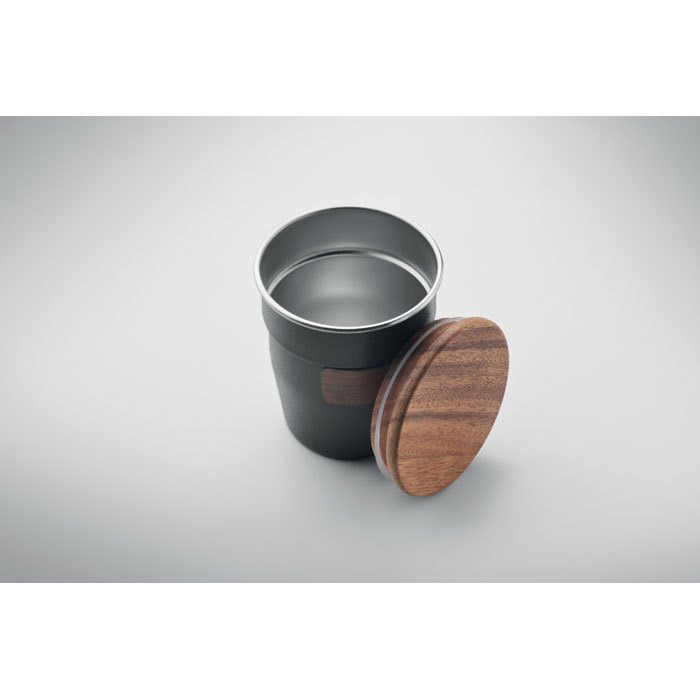 WALNUT Vaso de pared simple 350 ml - Tazas y vasos personalizados - Regalo Promocional Personalizado - imagen 6
