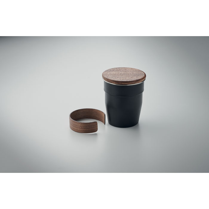 WALNUT Vaso de pared simple 350 ml - Tazas y vasos personalizados - Regalo Promocional Personalizado - imagen 7
