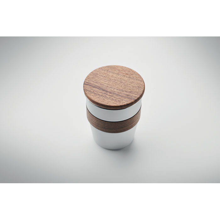 WALNUT Vaso de pared simple 350 ml - Tazas y vasos personalizados - Regalo Promocional Personalizado - imagen 13