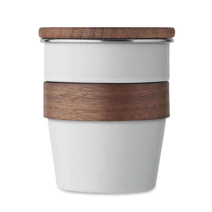 WALNUT Vaso de pared simple 350 ml - Tazas y vasos personalizados - Regalo Promocional Personalizado - imagen 9