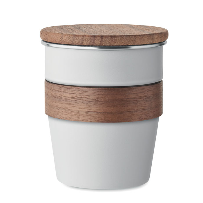 WALNUT Vaso de pared simple 350 ml - Tazas y vasos personalizados - Regalo Promocional Personalizado - imagen 8