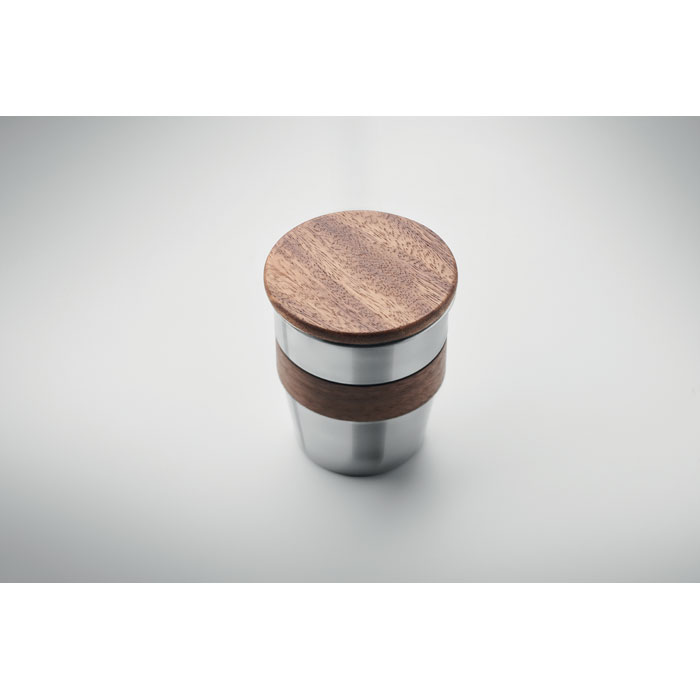 WALNUT Vaso de pared simple 350 ml - Tazas y vasos personalizados - Regalo Promocional Personalizado - imagen 22