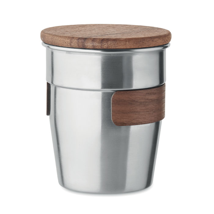 WALNUT Vaso de pared simple 350 ml - Tazas y vasos personalizados - Regalo Promocional Personalizado - imagen 21
