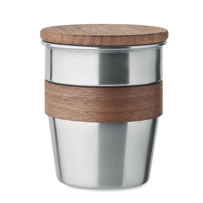 WALNUT Vaso de pared simple 350 ml - Tazas y vasos personalizados - Regalo Promocional Personalizado - imagen 19