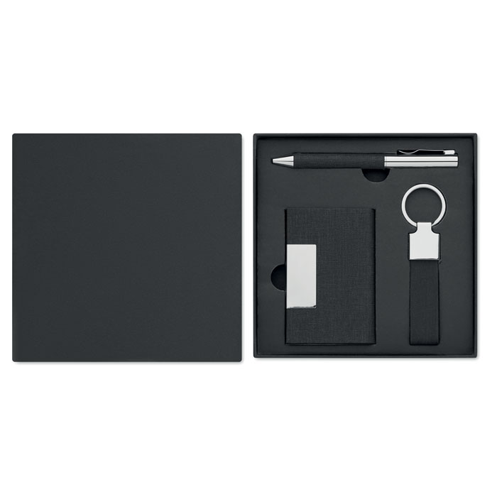 SCRIBI 3 Estuche de regalo de 3 piezas - Tarjeteros personalizados - Regalo Promocional Personalizado - vista alternativa
