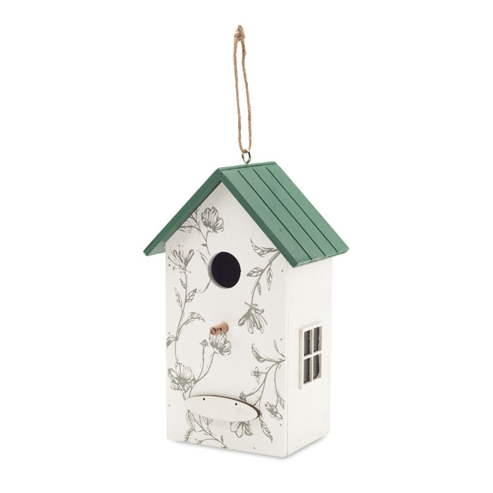 GREENJAY Casa pajaros de madera - Jardín - Regalo Promocional Personalizado - imagen 4