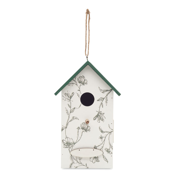 GREENJAY Casa pajaros de madera - Jardín - Regalo Promocional Personalizado - vista alternativa
