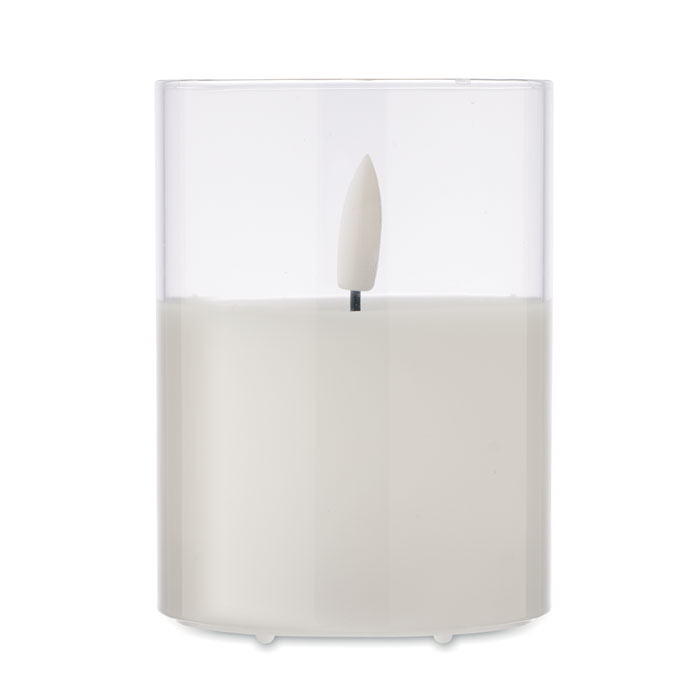 XANDLE+ Vela cera LED soporte cristal - Velas personalizadas - Regalo Promocional Personalizado - vista alternativa