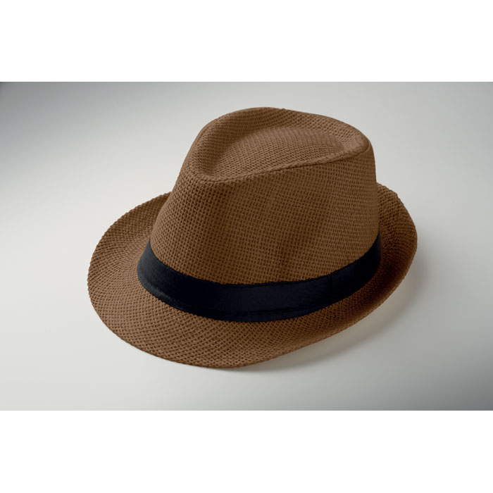 BOOWIE Sombrero de paja de papel - Sombreros personalizados - Regalo Promocional Personalizado - imagen 3
