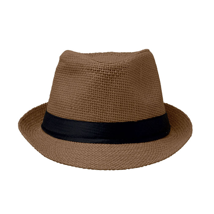 BOOWIE Sombrero de paja de papel - Sombreros personalizados - Regalo Promocional Personalizado - vista alternativa