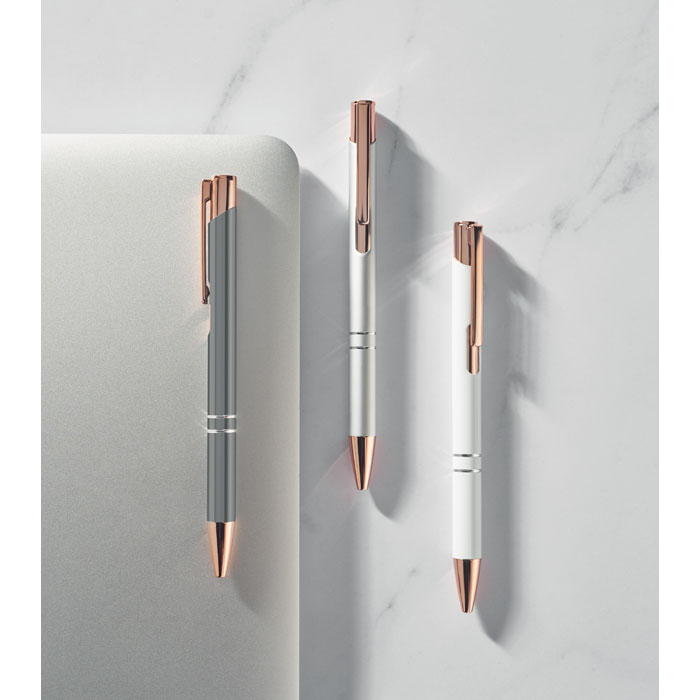BERN ROSE Bolígrafo con pulsador - Escritura - Regalo Promocional Personalizado - imagen 12