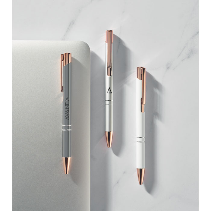 BERN ROSE Bolígrafo con pulsador - Escritura - Regalo Promocional Personalizado - imagen 14