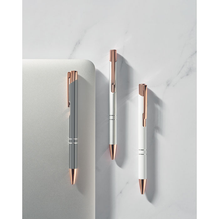 BERN ROSE Bolígrafo con pulsador - Escritura - Regalo Promocional Personalizado - imagen 16