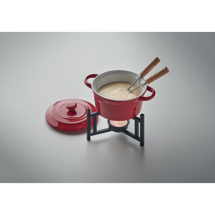 BIG KASE Set fondue de cerámica 300 ml - Otros accesorios cocina - Regalo Promocional Personalizado - imagen 4
