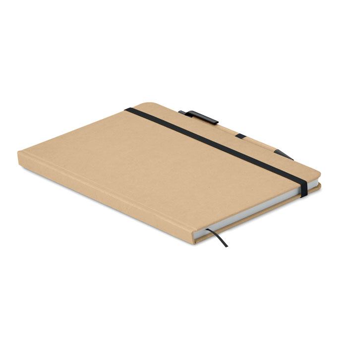 CARATIL Libreta A5 en cartón reciclado - Oficina - Regalo Promocional Personalizado - vista alternativa