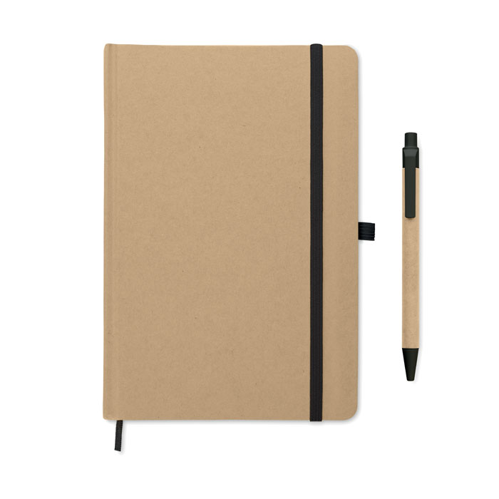 CARATIL Libreta A5 en cartón reciclado - Oficina - Regalo Promocional Personalizado - imagen 3