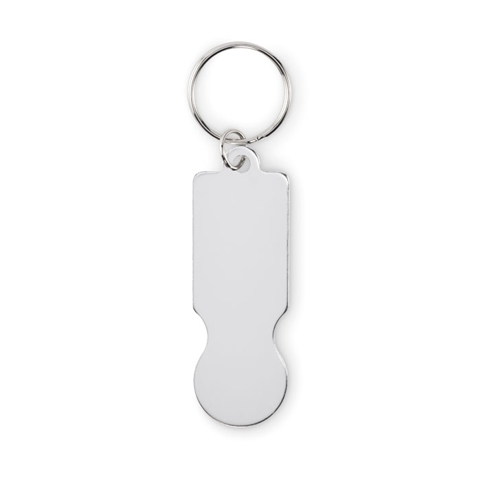 TOKLEY Llavero con ficha de carrito - Llaveros, pins y chapas - Regalo Promocional Personalizado - imagen 7