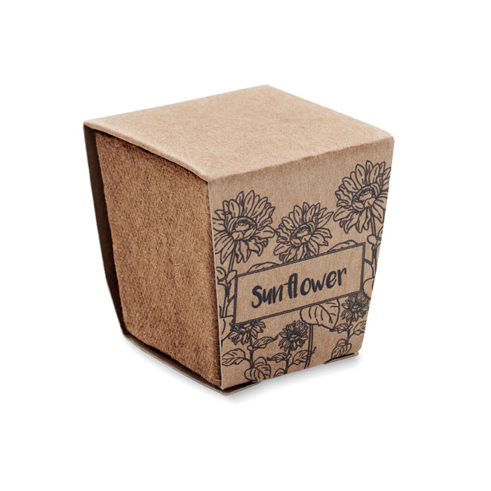 SUNFLOWER KIT Kit de cultivo de girasoles - Jardín - Regalo Promocional Personalizado - imagen 8