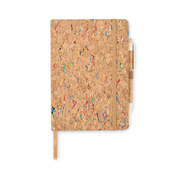 CORNOTA Cuaderno de color corcho A5 - Oficina - Regalo Promocional Personalizado - vista alternativa
