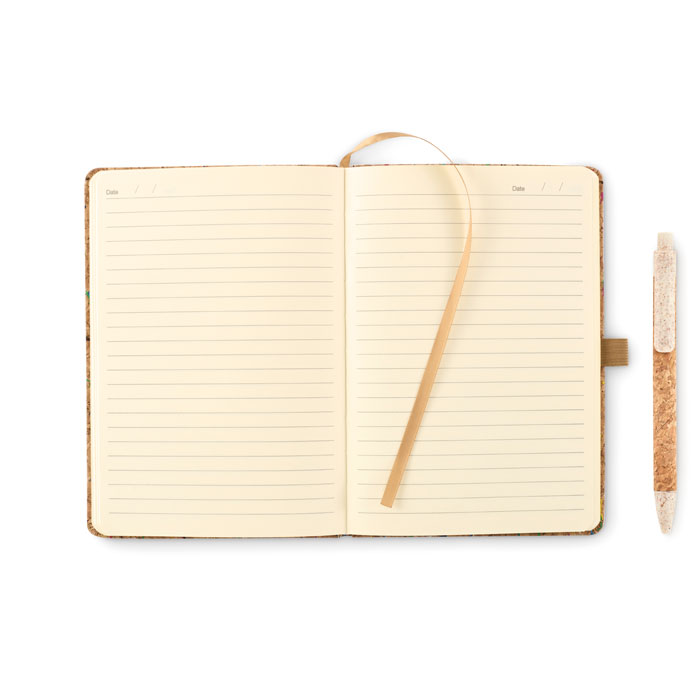 CORNOTA Cuaderno de color corcho A5 - Oficina - Regalo Promocional Personalizado - imagen 5