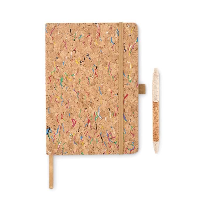 CORNOTA Cuaderno de color corcho A5 - Oficina - Regalo Promocional Personalizado - imagen 4