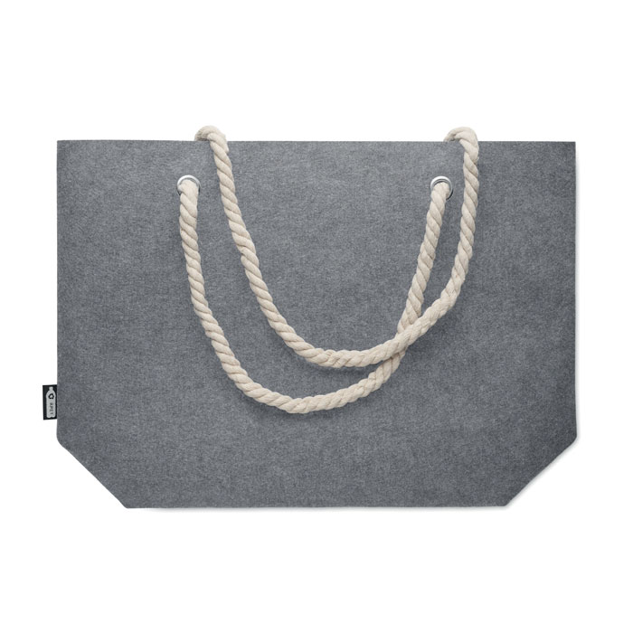 FELTSEA Bolsa de playa de fieltro RPET - Verano - Regalo Promocional Personalizado - imagen 3