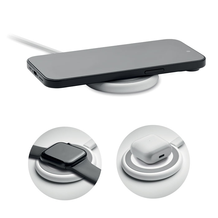 WERLIES cargador inalámbrico 3 en 1 - Tecnología - Regalo Promocional Personalizado - imagen 13