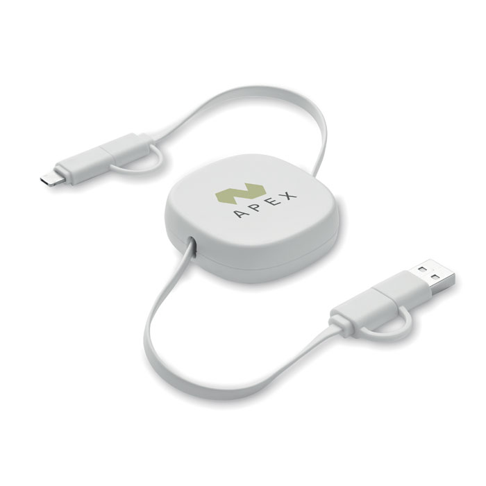 LINEA Set de cables retráctil - Tecnología - Regalo Promocional Personalizado - imagen 8
