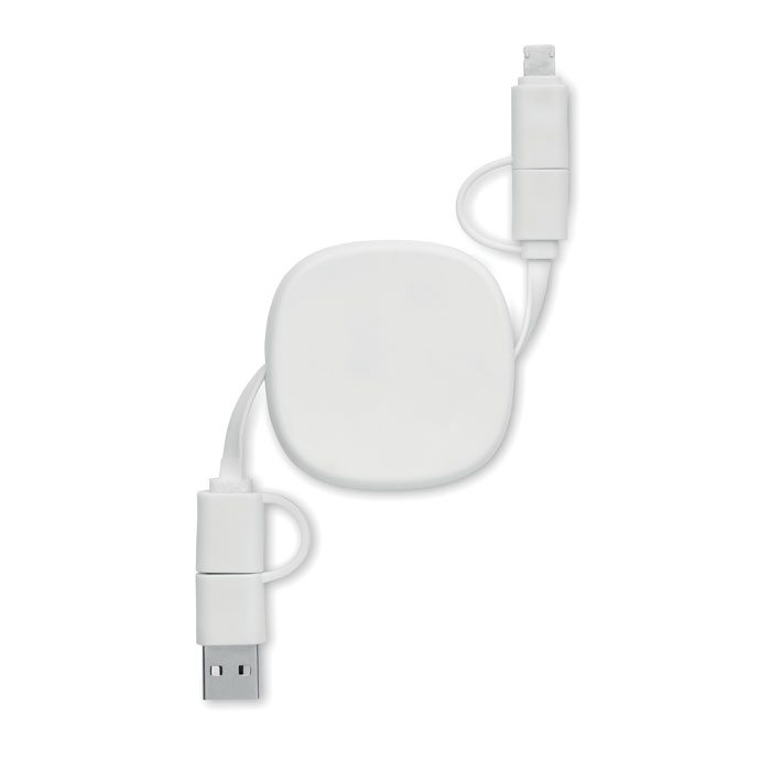 LINEA Set de cables retráctil - Tecnología - Regalo Promocional Personalizado - imagen 7