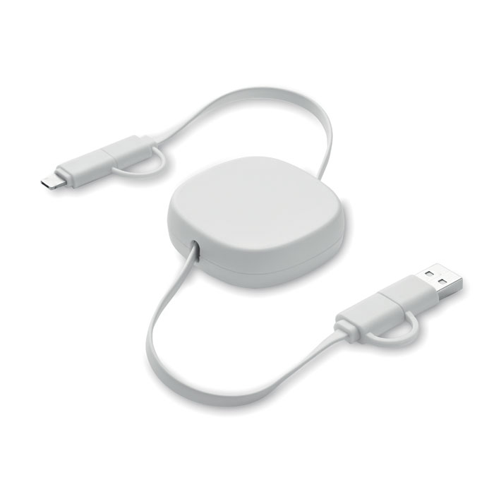 LINEA Set de cables retráctil - Tecnología - Regalo Promocional Personalizado - imagen 6
